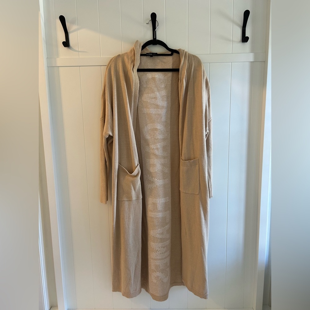 LINE Beige Women's Cape Coat
